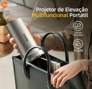 Mini Projetor Portátil 4K Full HD